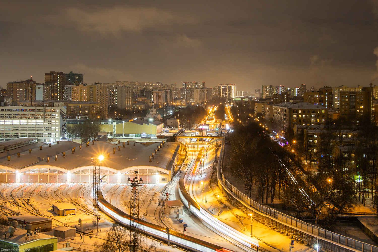 Москва — Виды с высоты; Москва — Метрополитен — [4] Филёвская линия