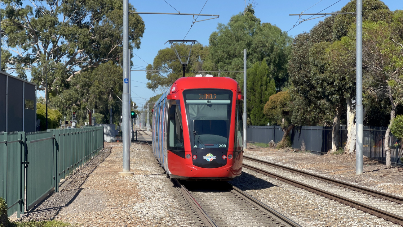 Аделаида, Alstom Citadis 302 № 209