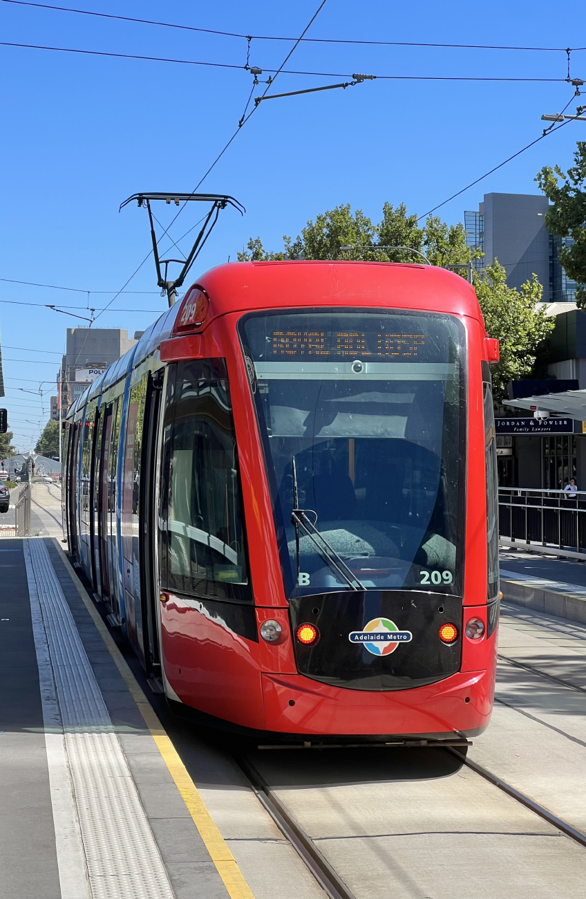 Аделаида, Alstom Citadis 302 № 209
