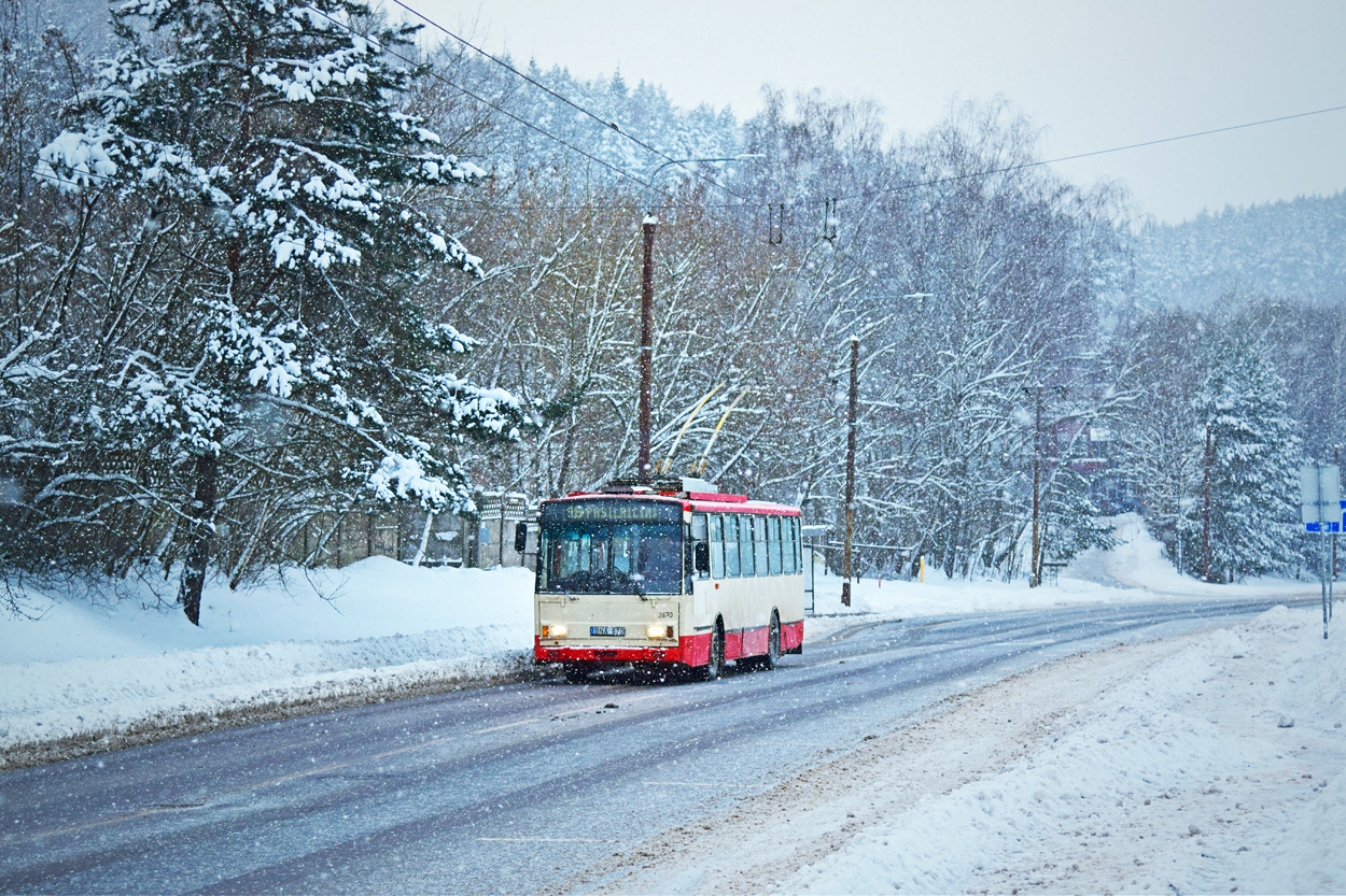 Вильнюс, Škoda 14Tr17/6M № 2670