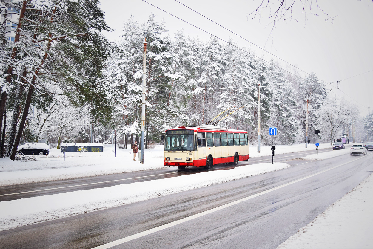 Vilnius, Škoda 14Tr17/6M Br. 1651