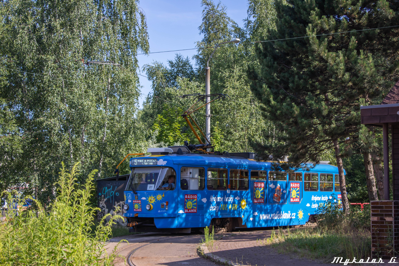 Либерец ― Яблонец-над-Нисой, Tatra T3R.SLF № 61