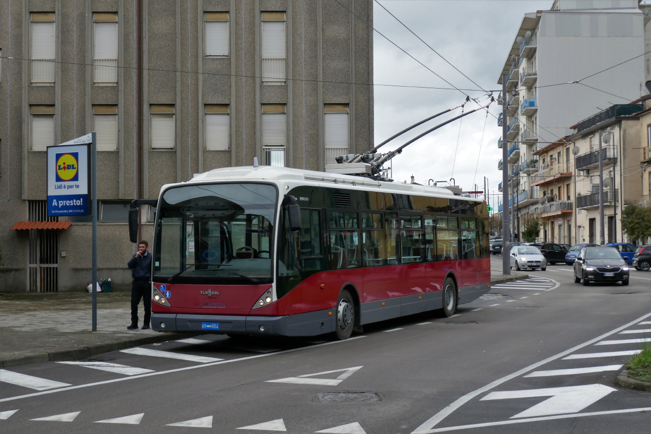 Авеллино, Van Hool A330T № 4