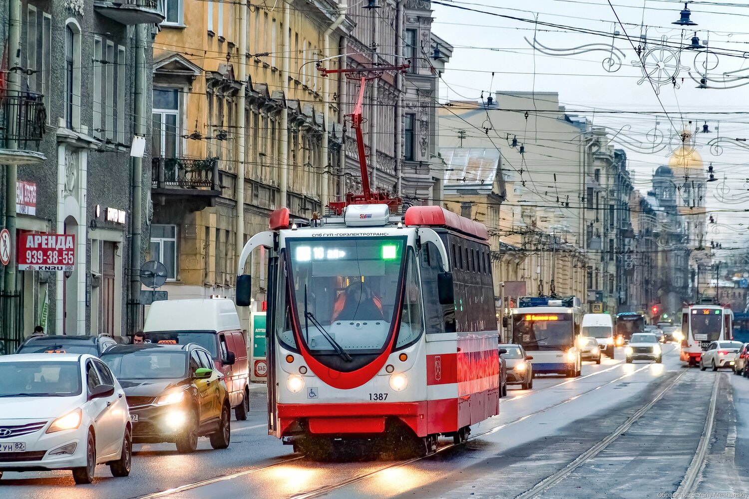 Saint-Petersburg, 71-134A (LM-99AVN) № 1387 Saint-Petersburg, 71-134A (LM-99AVN) № 1387