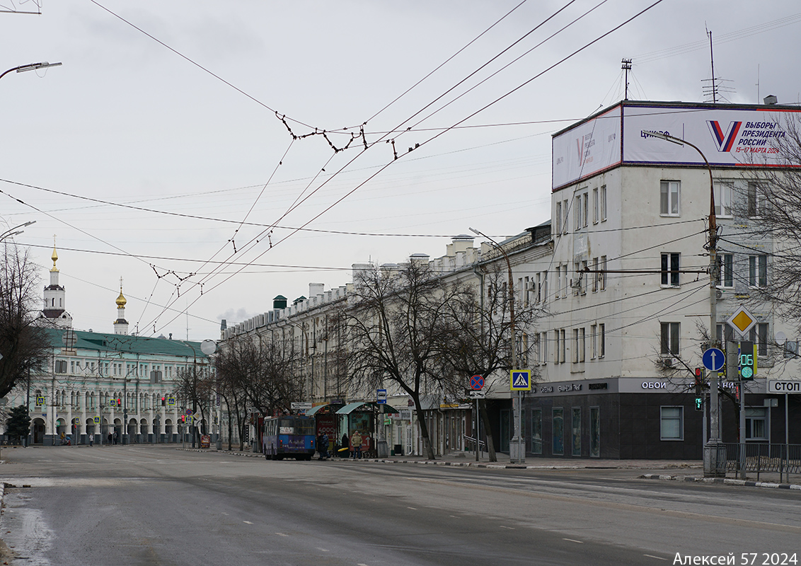 Орёл — Троллейбусная сеть и инфраструктура Орёл — Троллейбусная сеть и инфраструктура