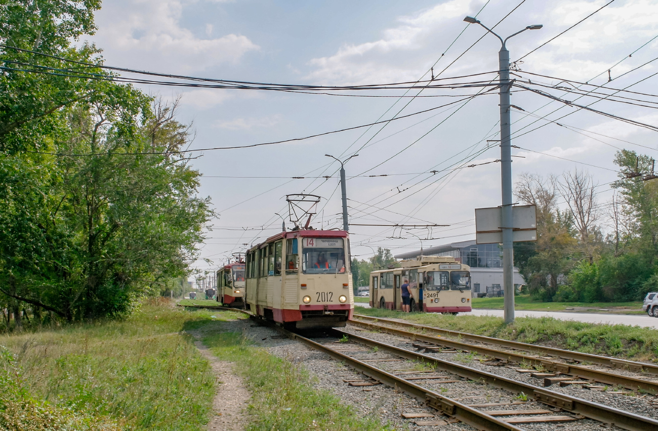 Челябинск, 71-605 (КТМ-5М3) № 2012
