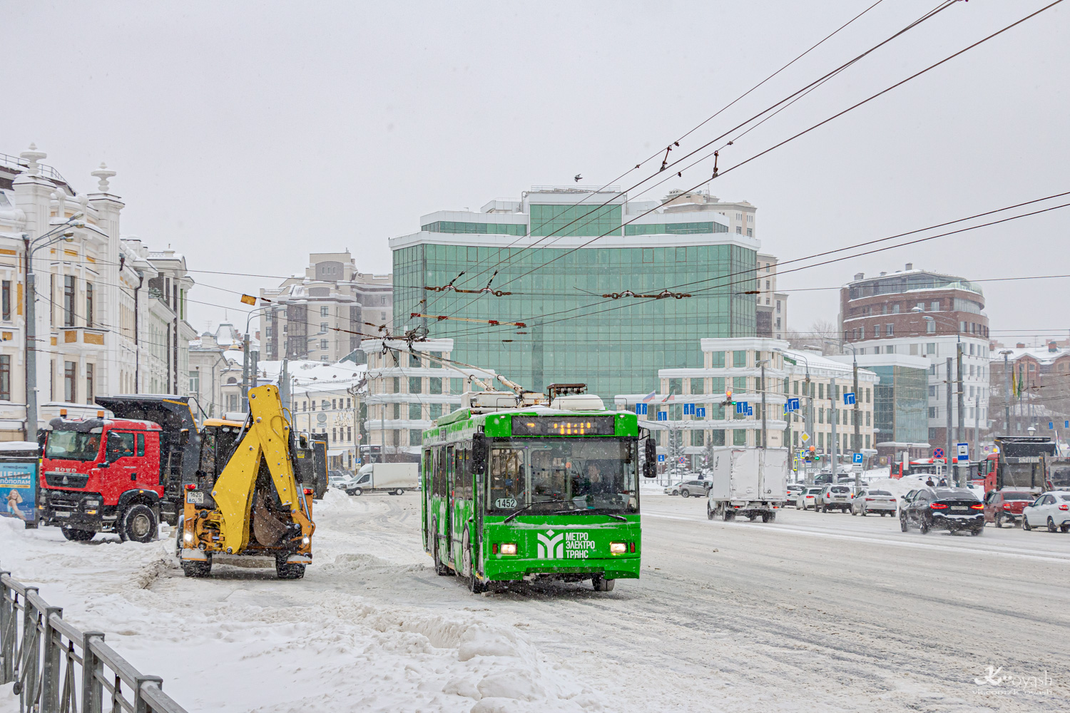 Казань, Тролза-5275.03 «Оптима» № 1452