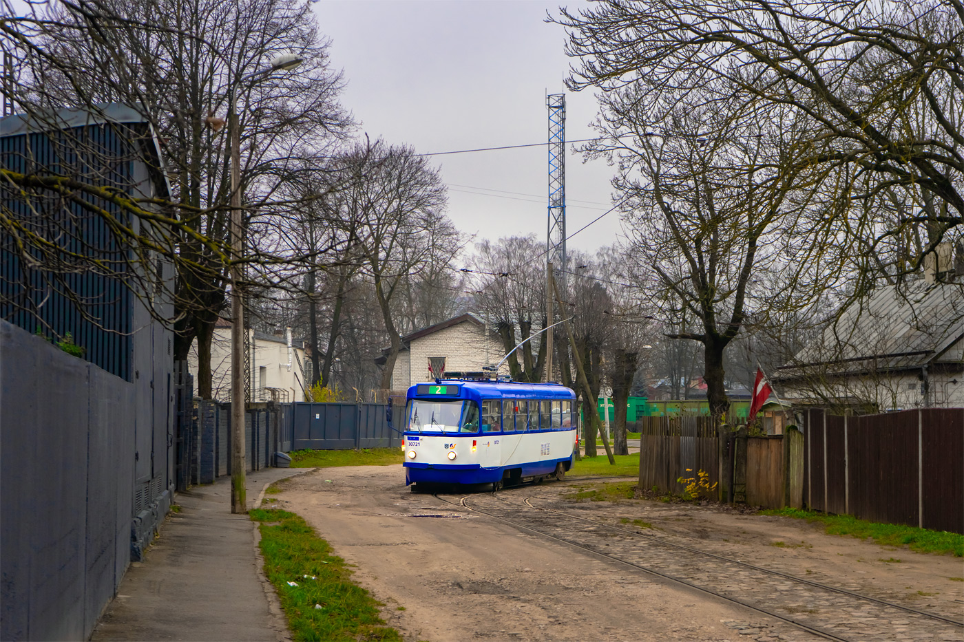 Рига, Tatra T3A № 30721
