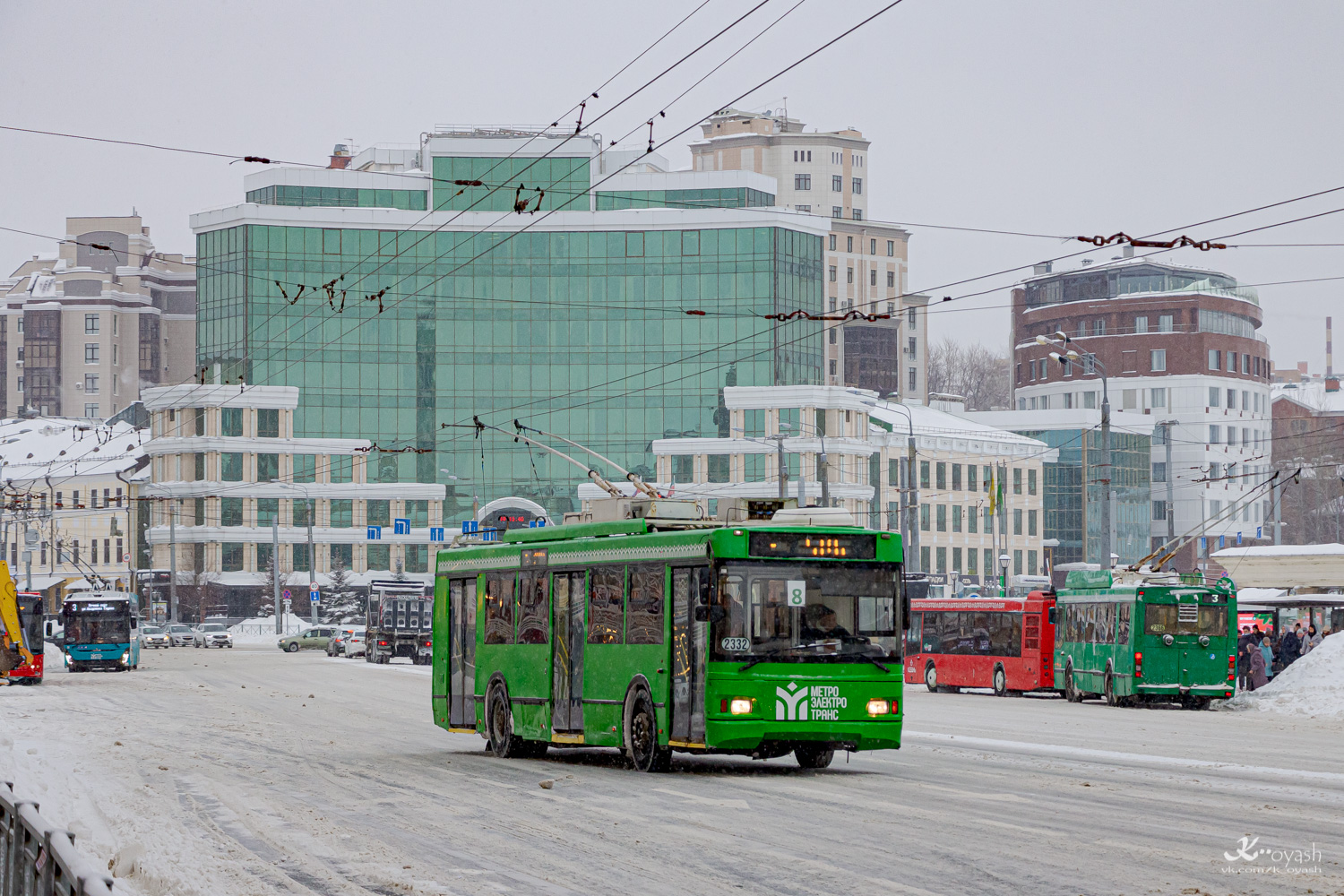 Казань, Тролза-5275.03 «Оптима» № 2332 Казань, Тролза-5275.03 «Оптима» № 2332