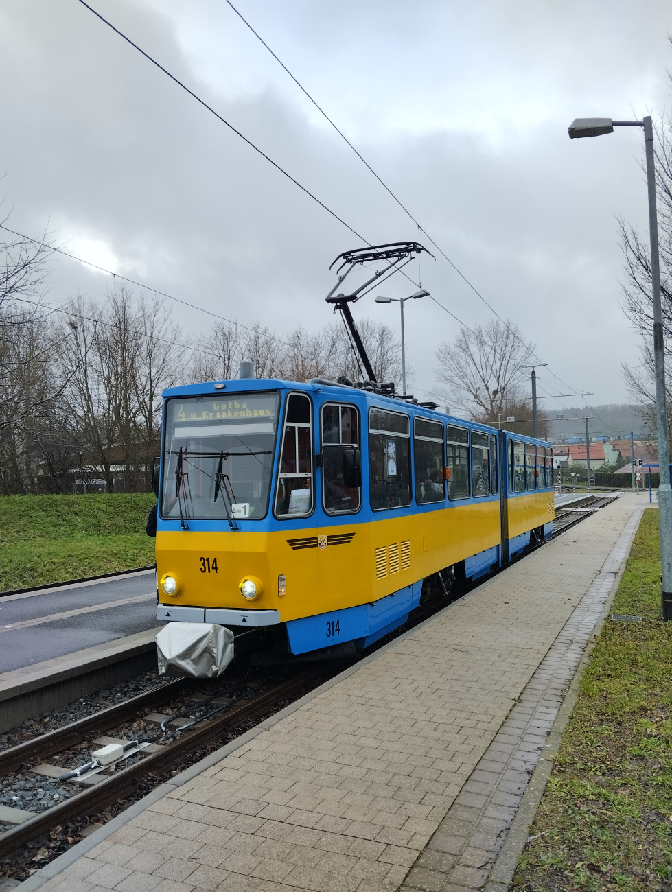 Гота, Tatra KT4DC № 314