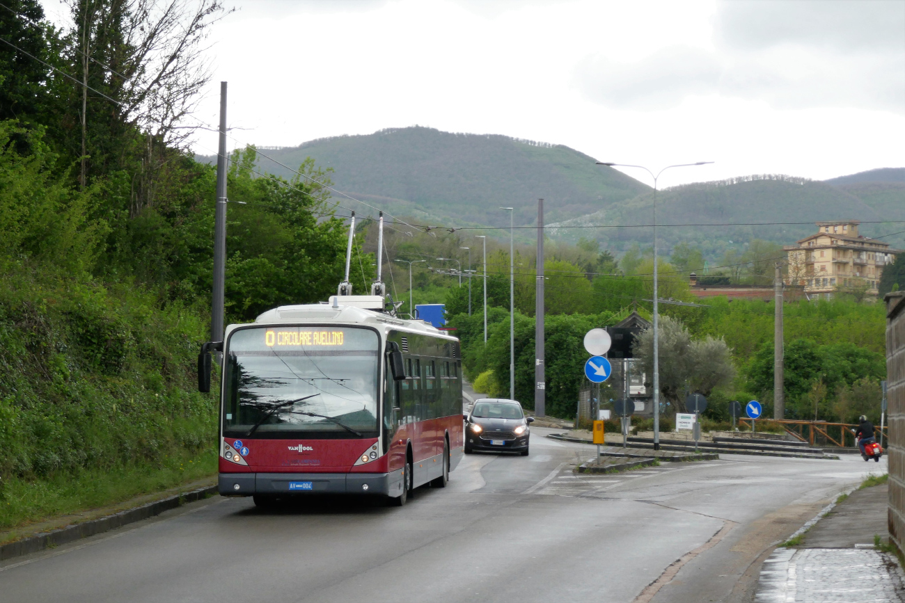 Авеллино, Van Hool A330T № 4