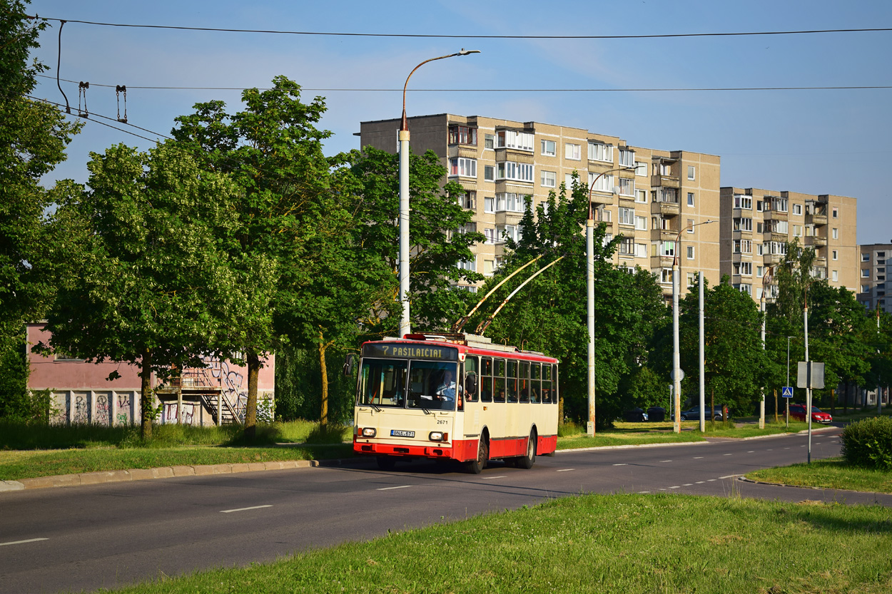 Вильнюс, Škoda 14Tr17/6M № 2671