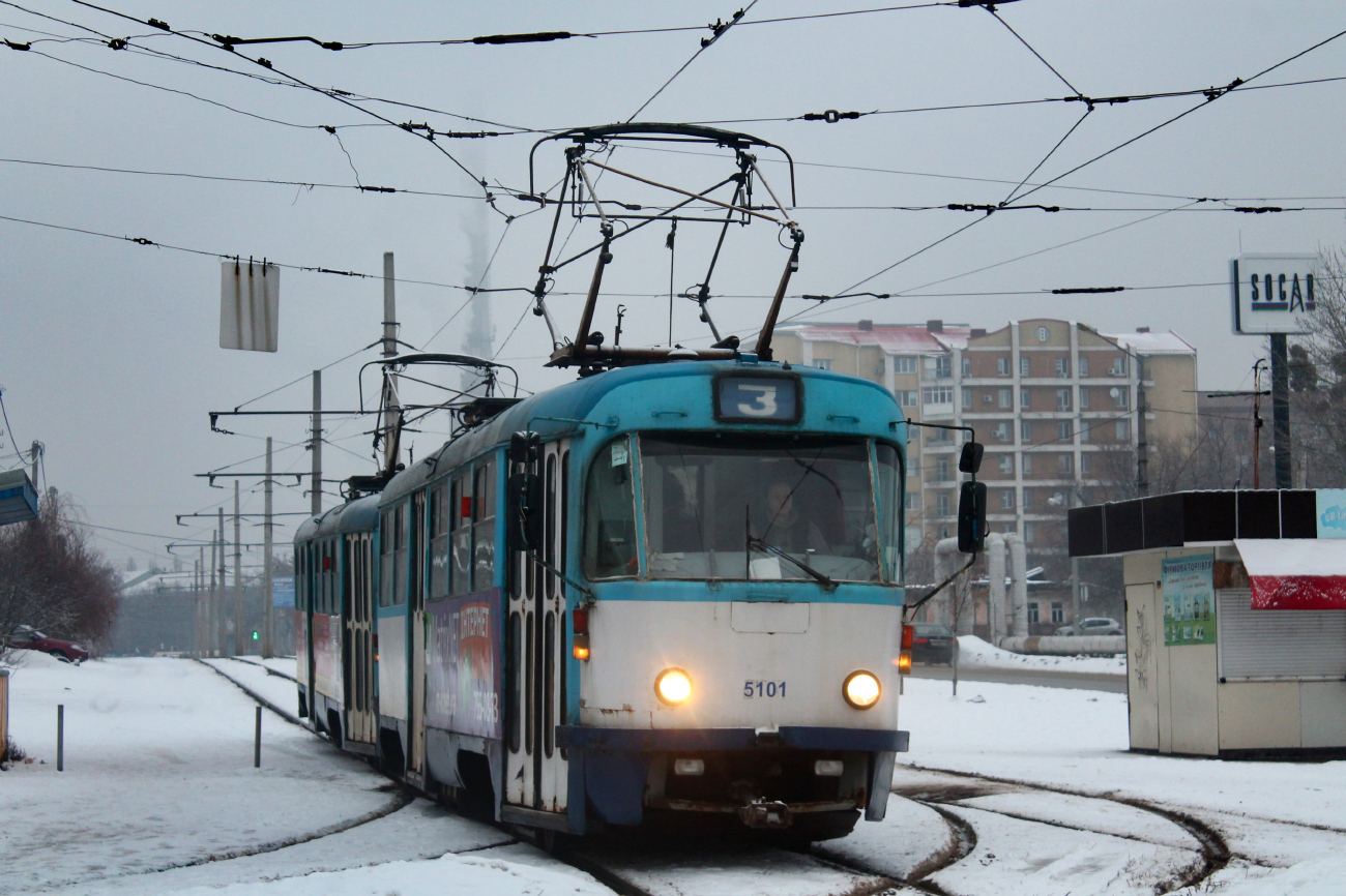 Харьков, Tatra T3A № 5101
