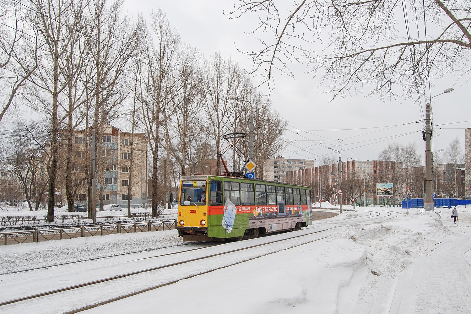 Пермь, 71-605 (КТМ-5М3) № 388