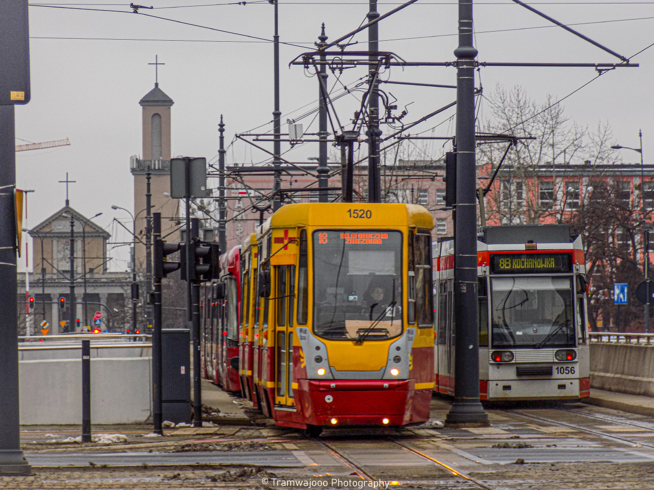 Лодзь, Konstal 805NaND № 1520 Лодзь, Konstal 805NaND № 1520