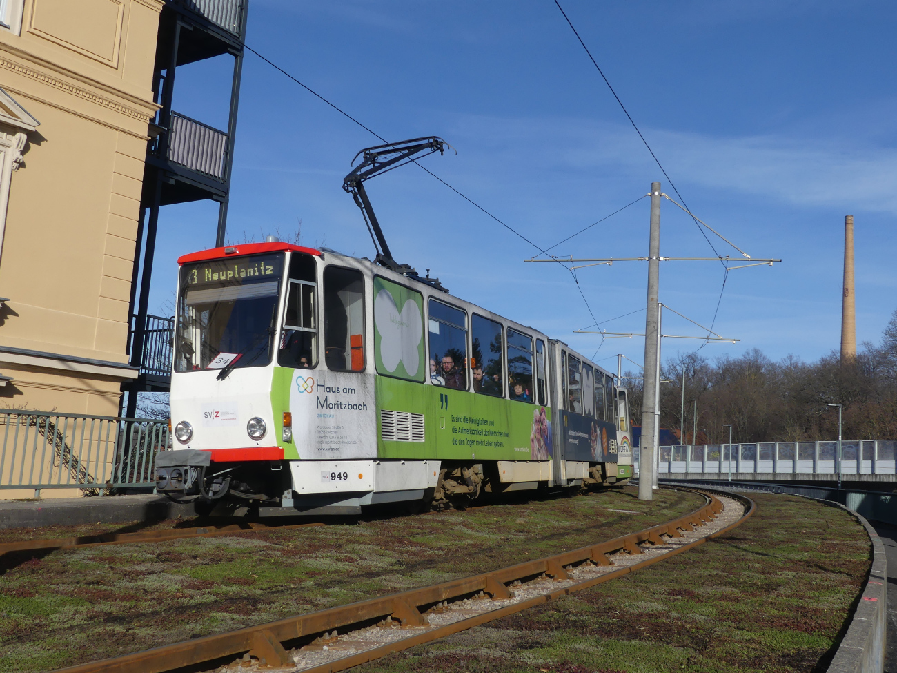 Цвиккау, Tatra KT4DMC № 949 Цвиккау, Tatra KT4DMC № 949