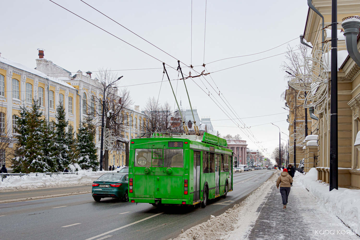 Казань, Тролза-5275.03 «Оптима» № 2344