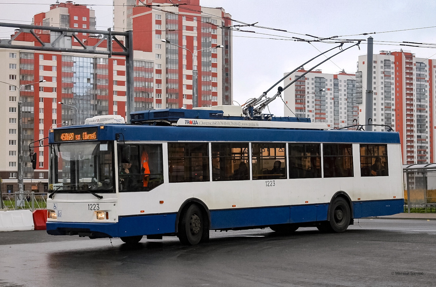 Санкт-Петербург, Тролза-5275.03 «Оптима» № 1223
