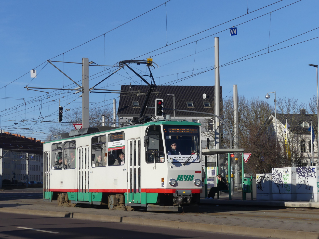 Magdeburg, Tatra T6A2M № 1280
