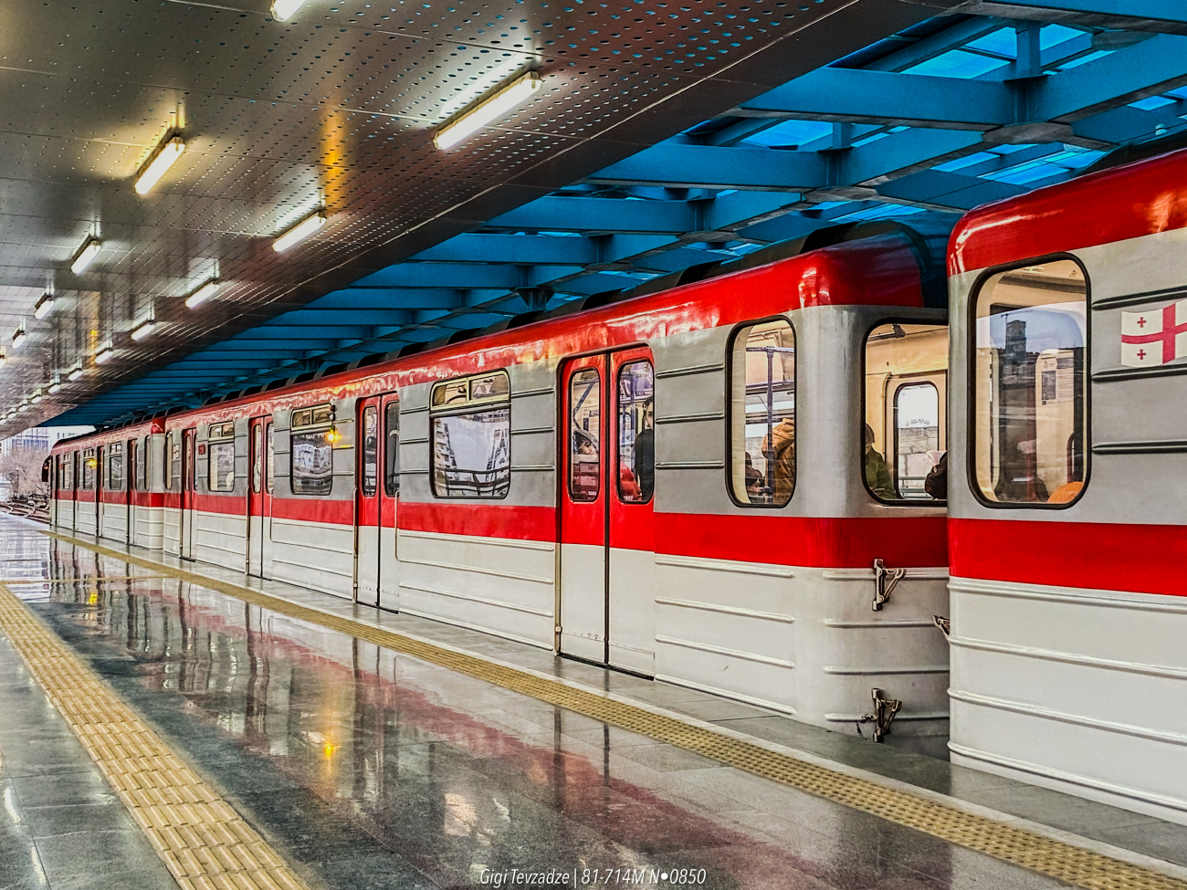 Тбилиси, 81-714M № 0850