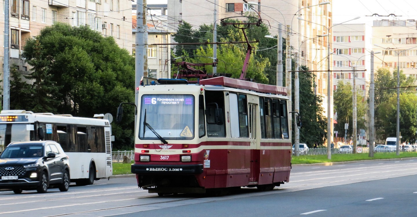 Санкт-Петербург, ТС-77 № 3617