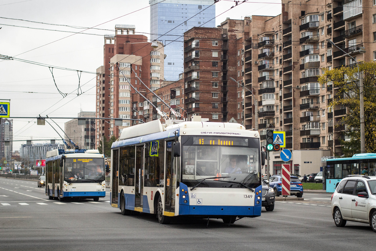 Санкт-Петербург, Тролза-5265.00 «Мегаполис» № 1349
