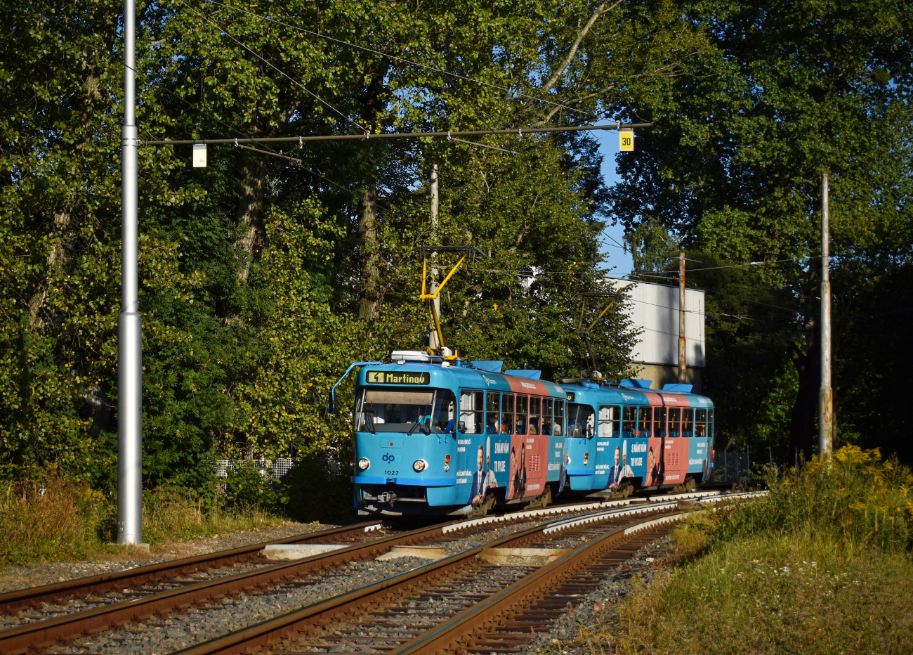 Острава, Tatra T3R.P № 1027