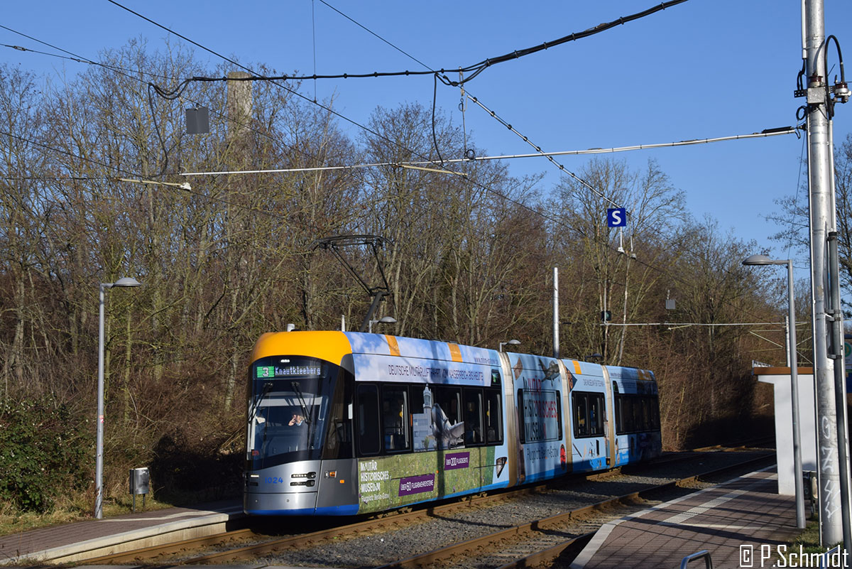 Лейпциг, Solaris Tramino Leipzig (NGT10) № 1024