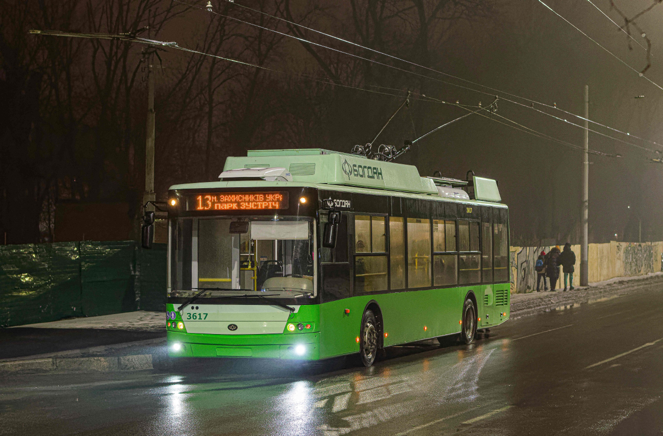 Харьков, Богдан Т70117 № 3617