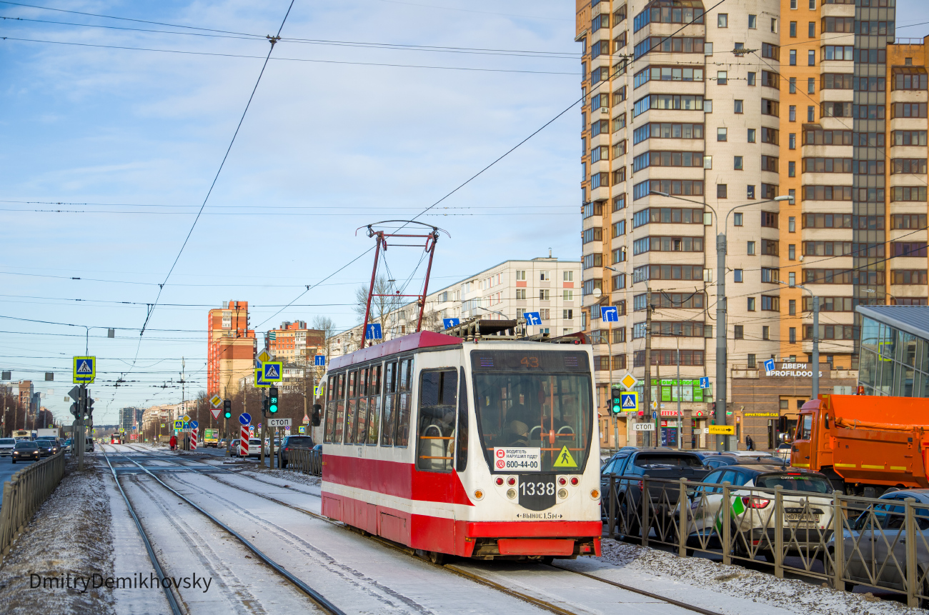 Санкт-Петербург, 71-134А (ЛМ-99АВН) № 1338 Санкт-Петербург, 71-134А (ЛМ-99АВН) № 1338