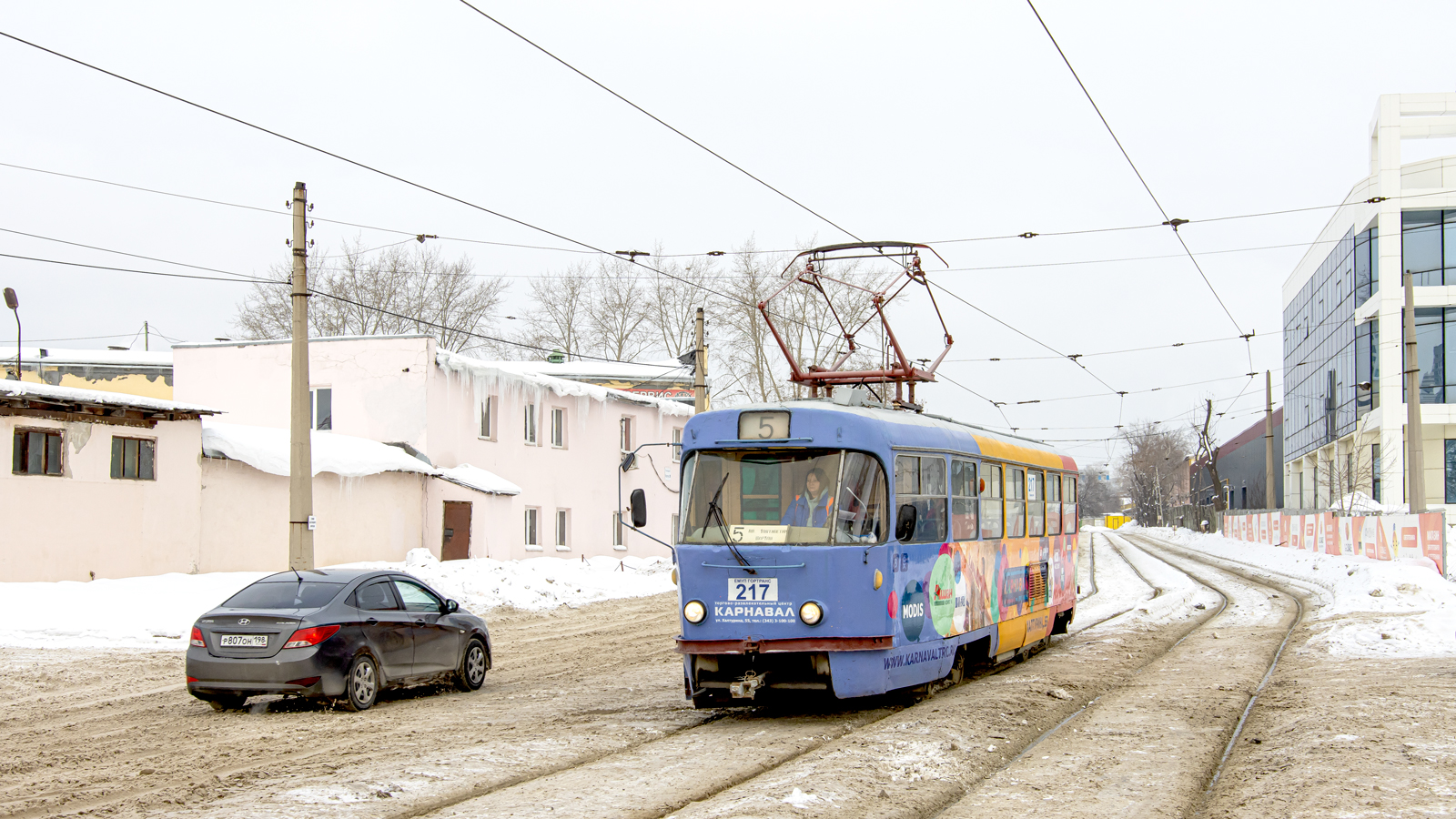 Екатеринбург, Tatra T3SU № 217