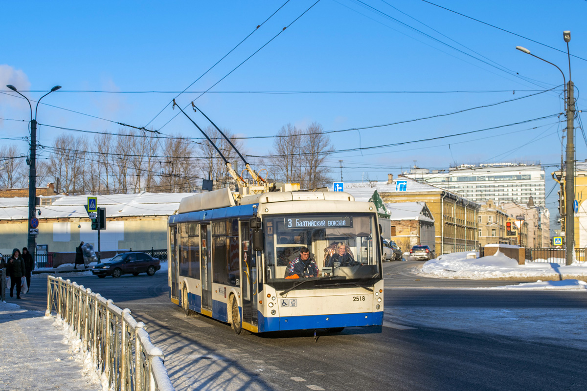 Санкт-Петербург, Тролза-5265.00 «Мегаполис» № 2518