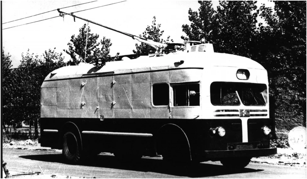 Engels, TBU-2 № Б/н; Engels — Historical photos; Engels — New and experienced trolleybuses of the Uritsky plant