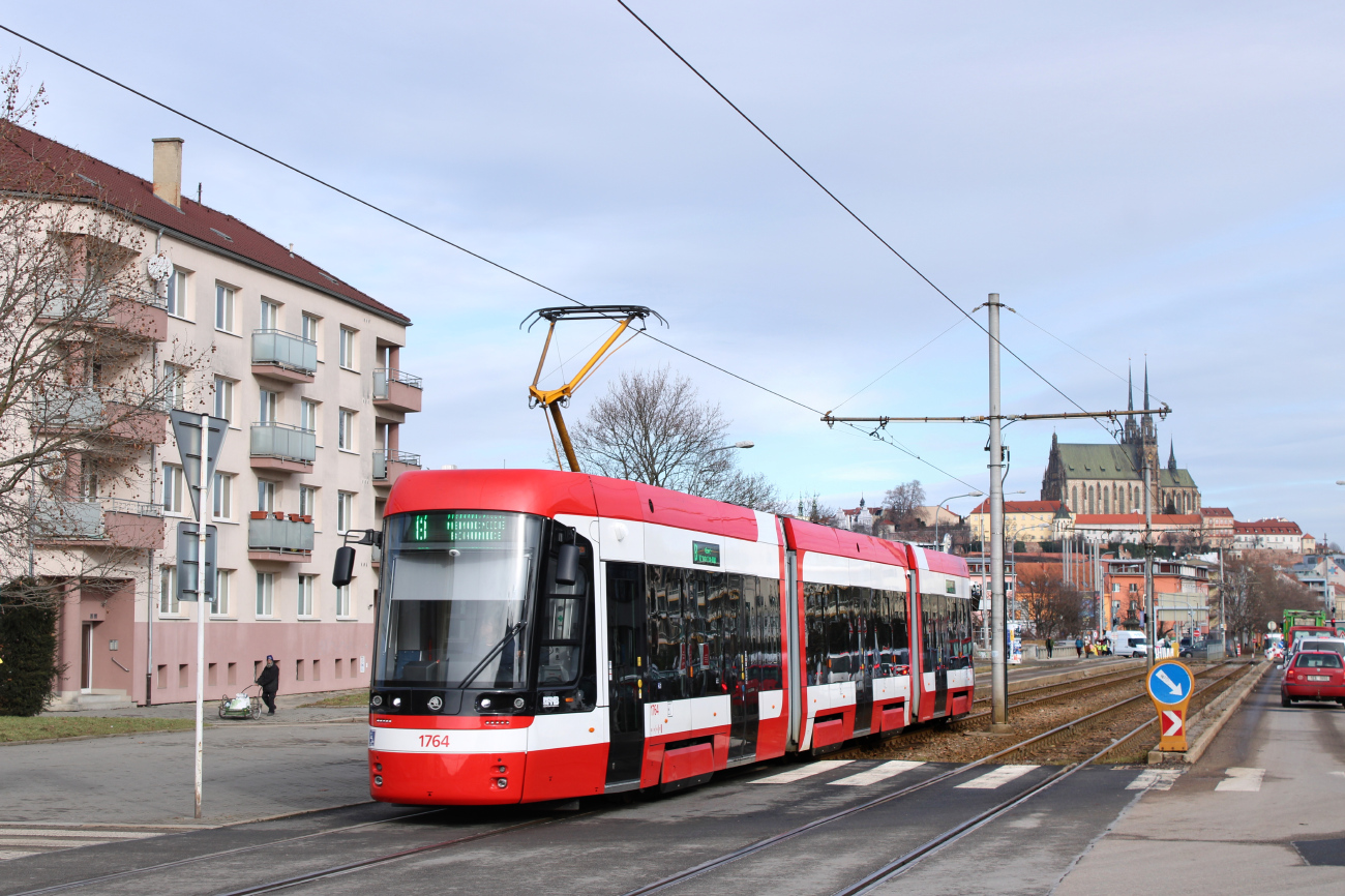Brno, Škoda 45T ForCity Smart nr. 1764