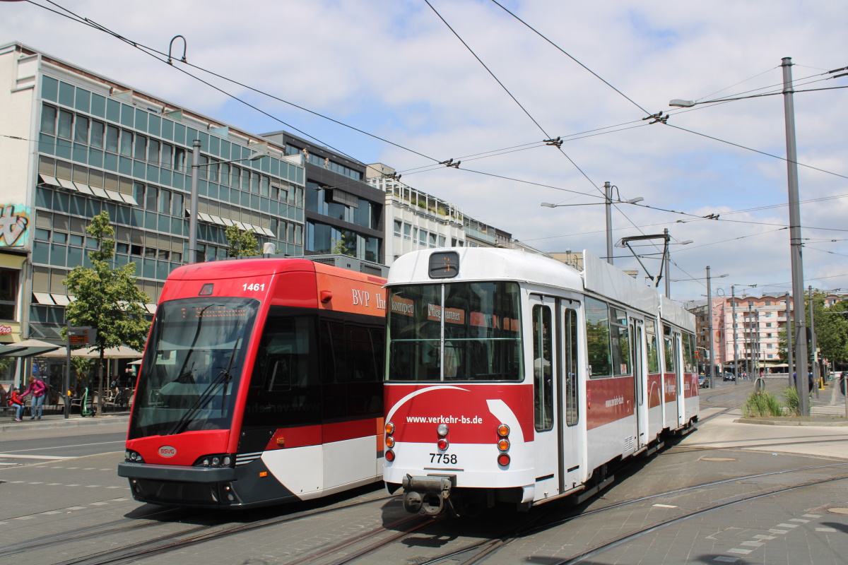 Braunschweig, LHB GT6 č. 7758 Braunschweig, LHB GT6 č. 7758