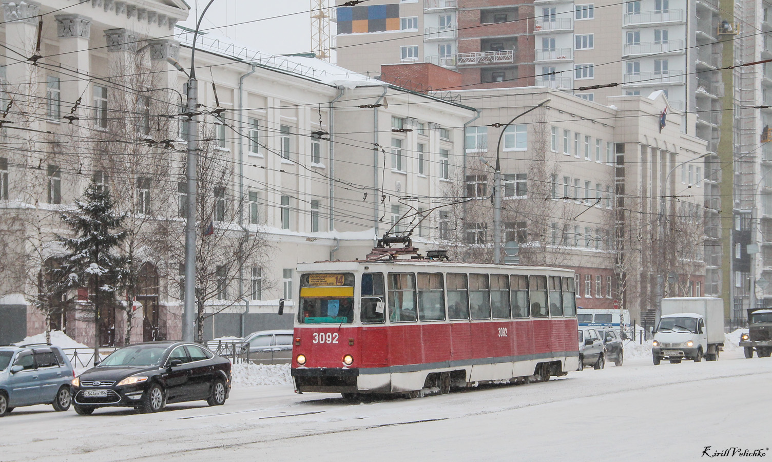 Новосибирск, 71-605 (КТМ-5М3) № 3092