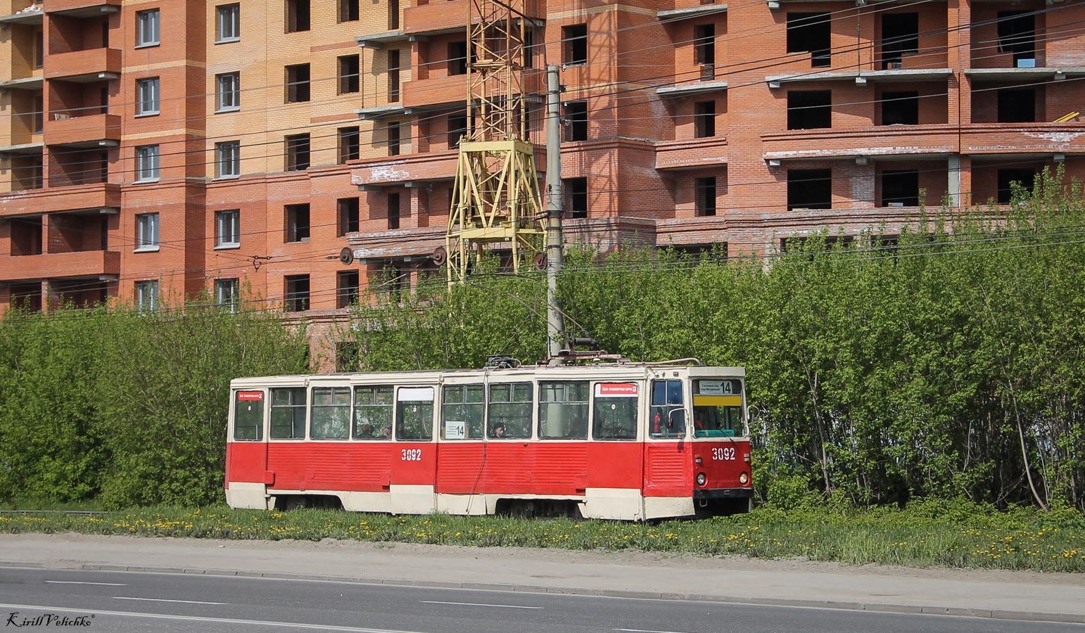 Новосибирск, 71-605 (КТМ-5М3) № 3092