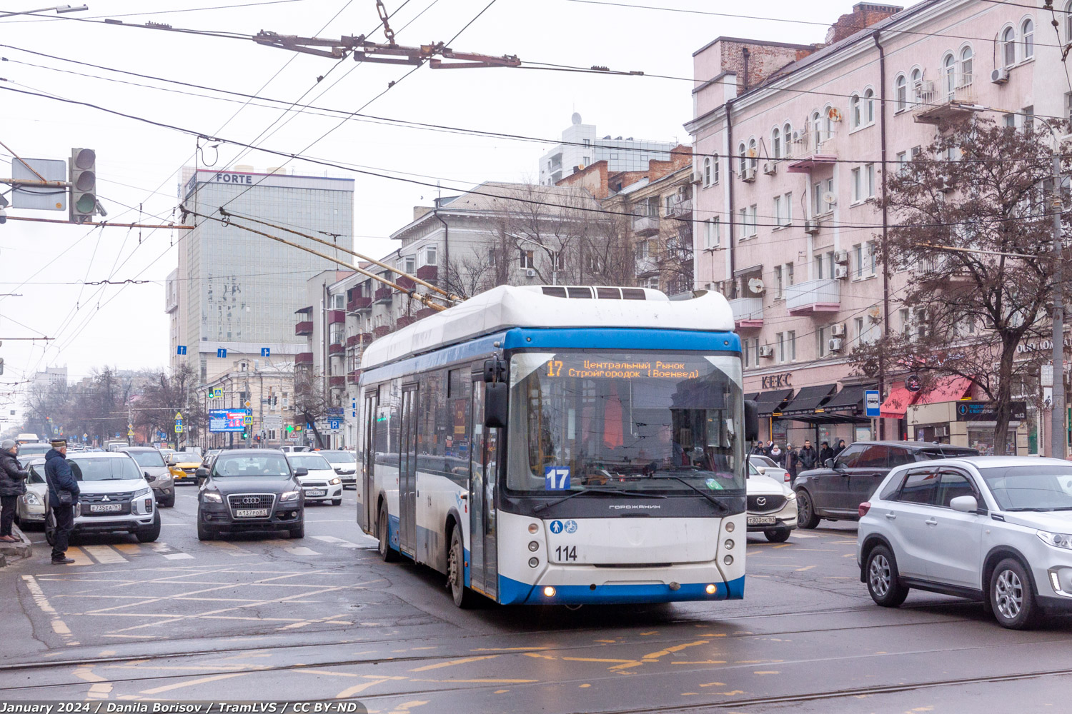 Ростов-на-Дону, УТТЗ-6241-10-02 «Горожанин» № 114