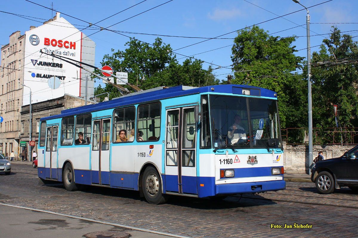 Рига, Škoda 14Tr02/6 № 1-1160