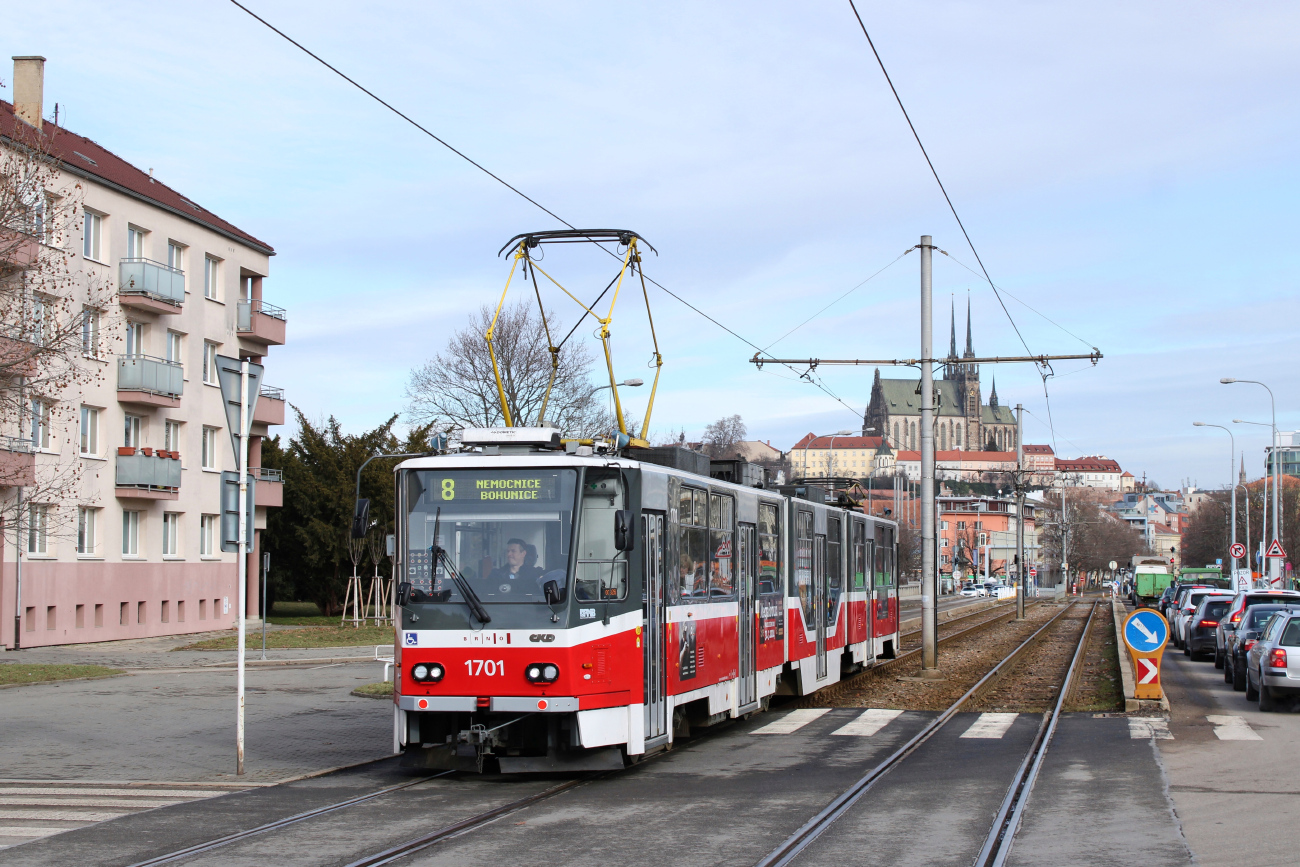 Брно, Tatra KT8D5R.N2 № 1701
