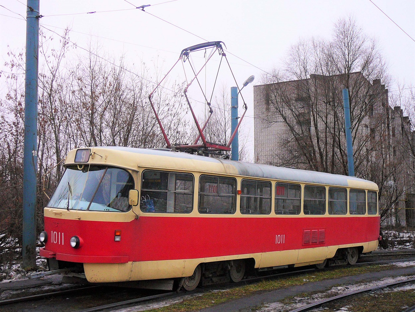 Ижевск, Tatra T3SU мод. Ижевск № 1011