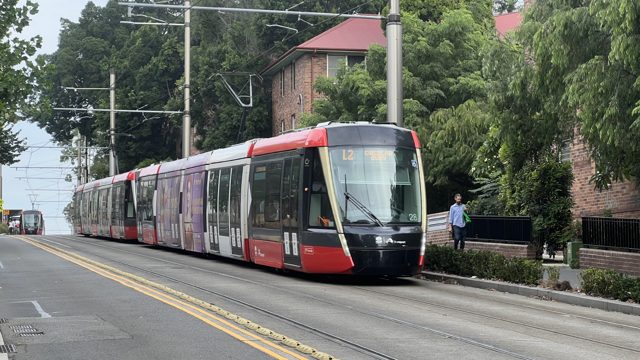 Сидней, Alstom Citadis 305 № 028