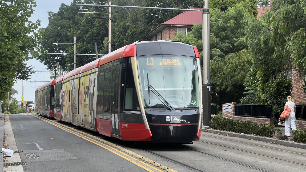 Sydney, Alstom Citadis 305 Nr. 046
