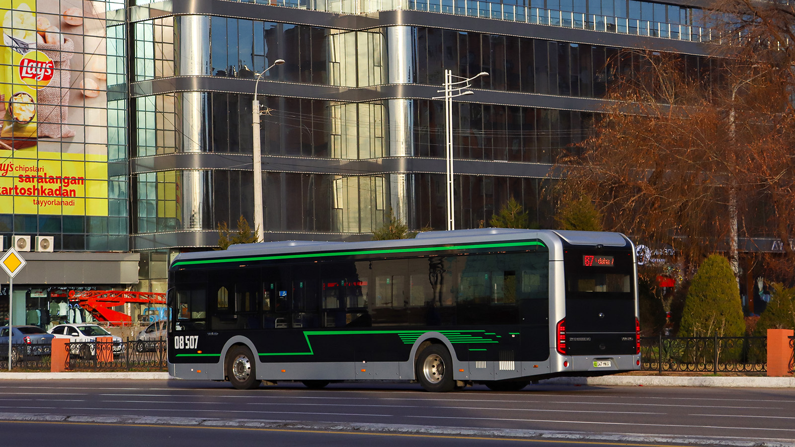 Tashkent, Yutong ZK6126BEVG № 08507
