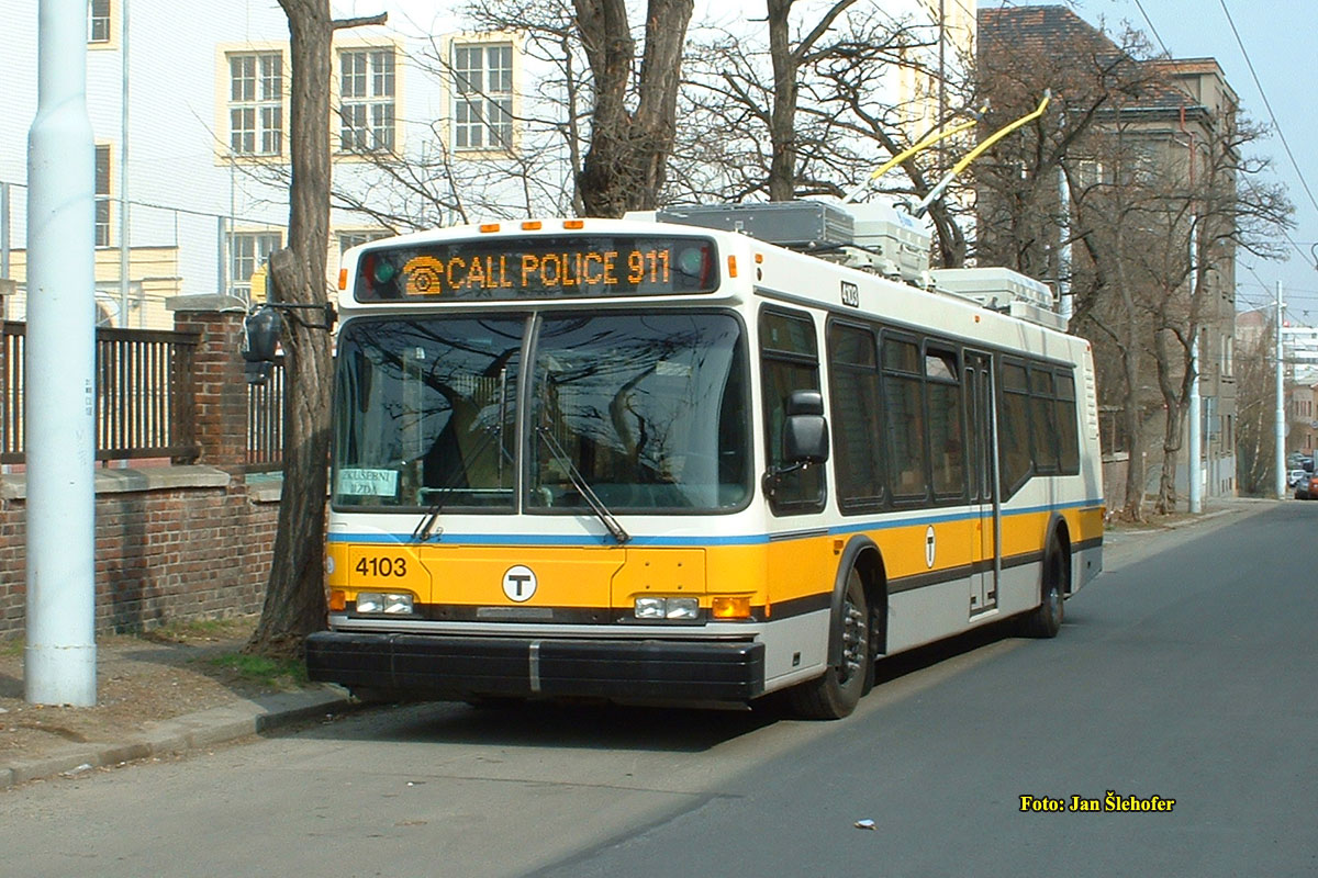 Boston, Neoplan AN440LF-ETB # 4103; Plzeň — Brand new trolleybuses from the Škoda factory; Plzeň — Různé fotky / Miscellaneous photos