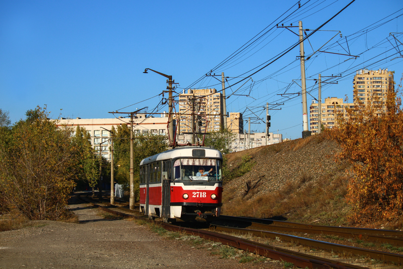 Волгоград, Tatra T3SU № 2718