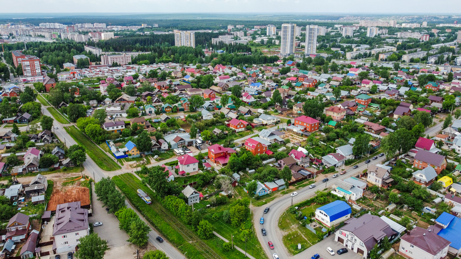 Ижевск — Линии электротранспорта