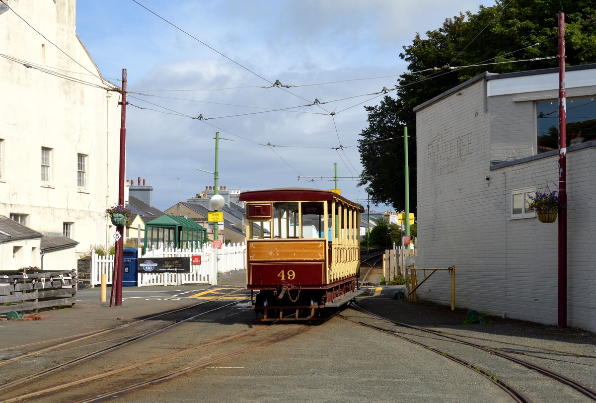 Douglas, Milnes 4-axle trailer car č. 49