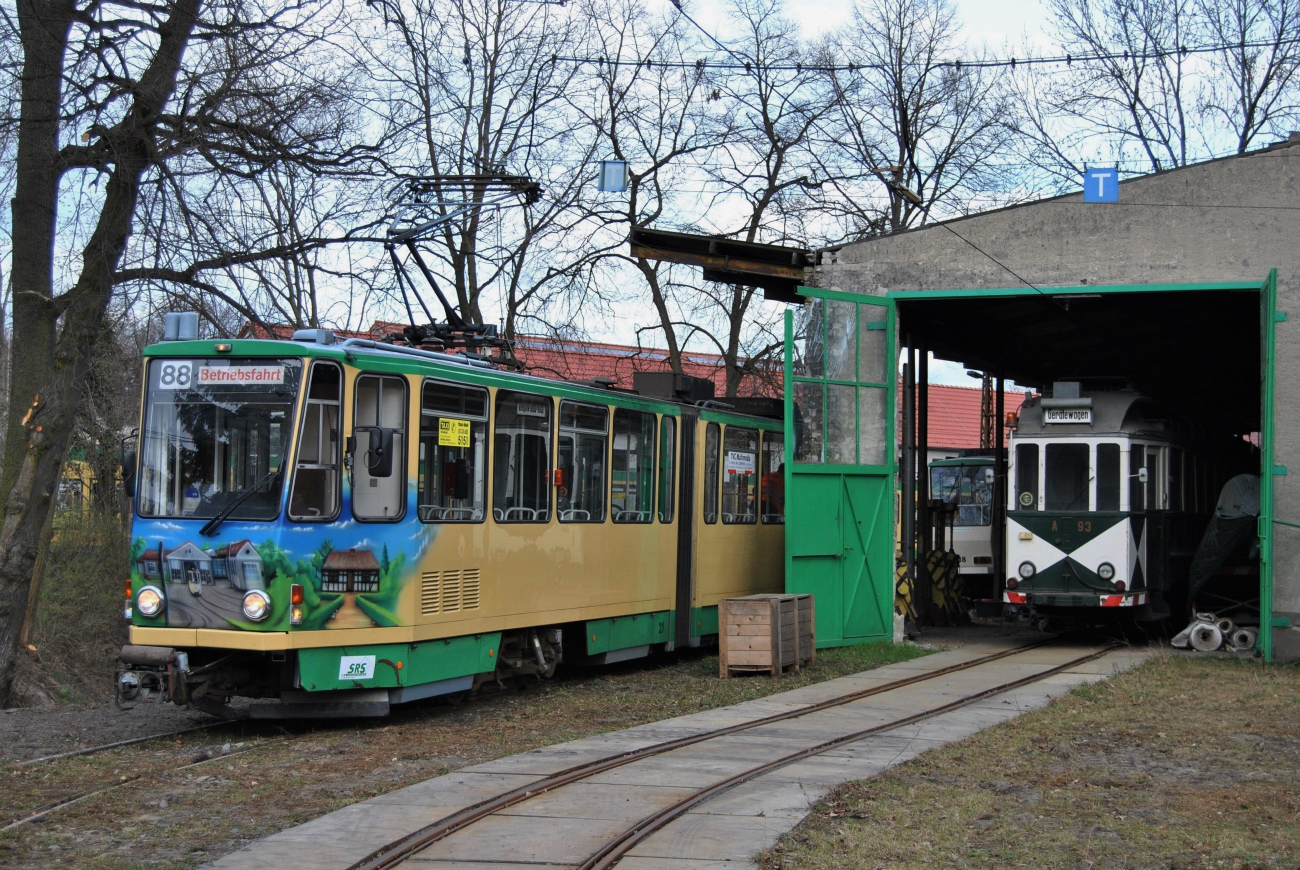 Шёнайхе – Рюдерсдорф, Tatra KT4DM № 21