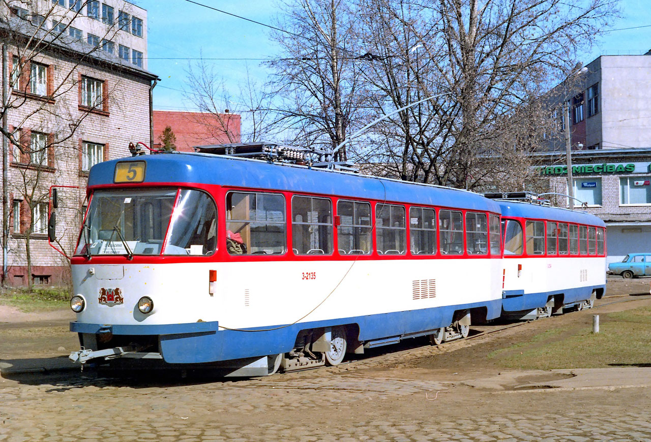 Рига, Tatra T3A № 3-2135